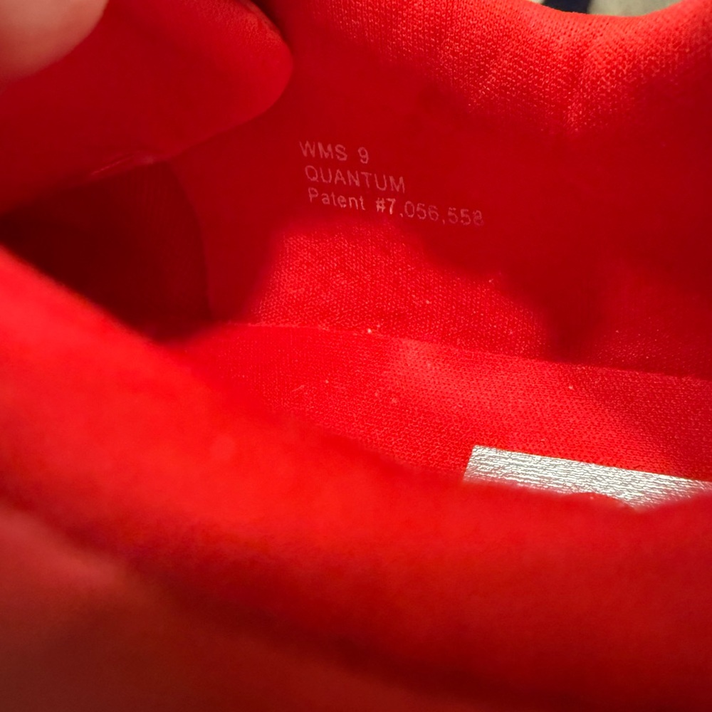 Dolce Vita Red and White Casual Sneakers - Picture 5 of 5